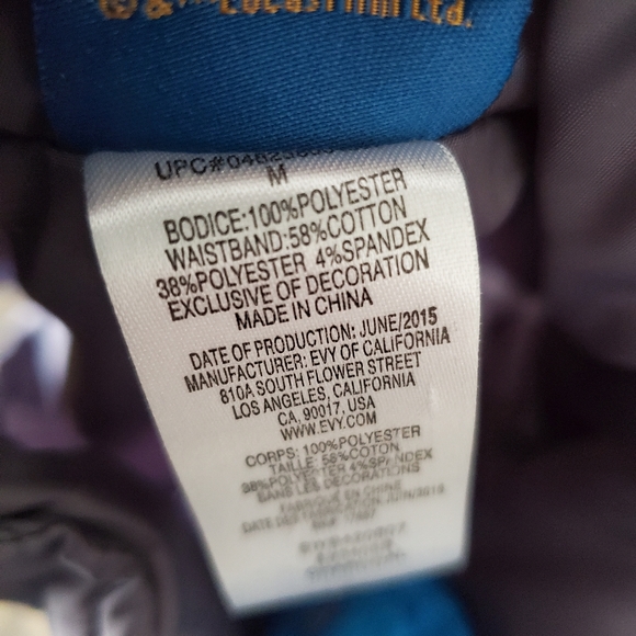 Star Wars Darth Vader Empire Children's Size Medium Puffer Vest With Pockets - Picture 8 of 8